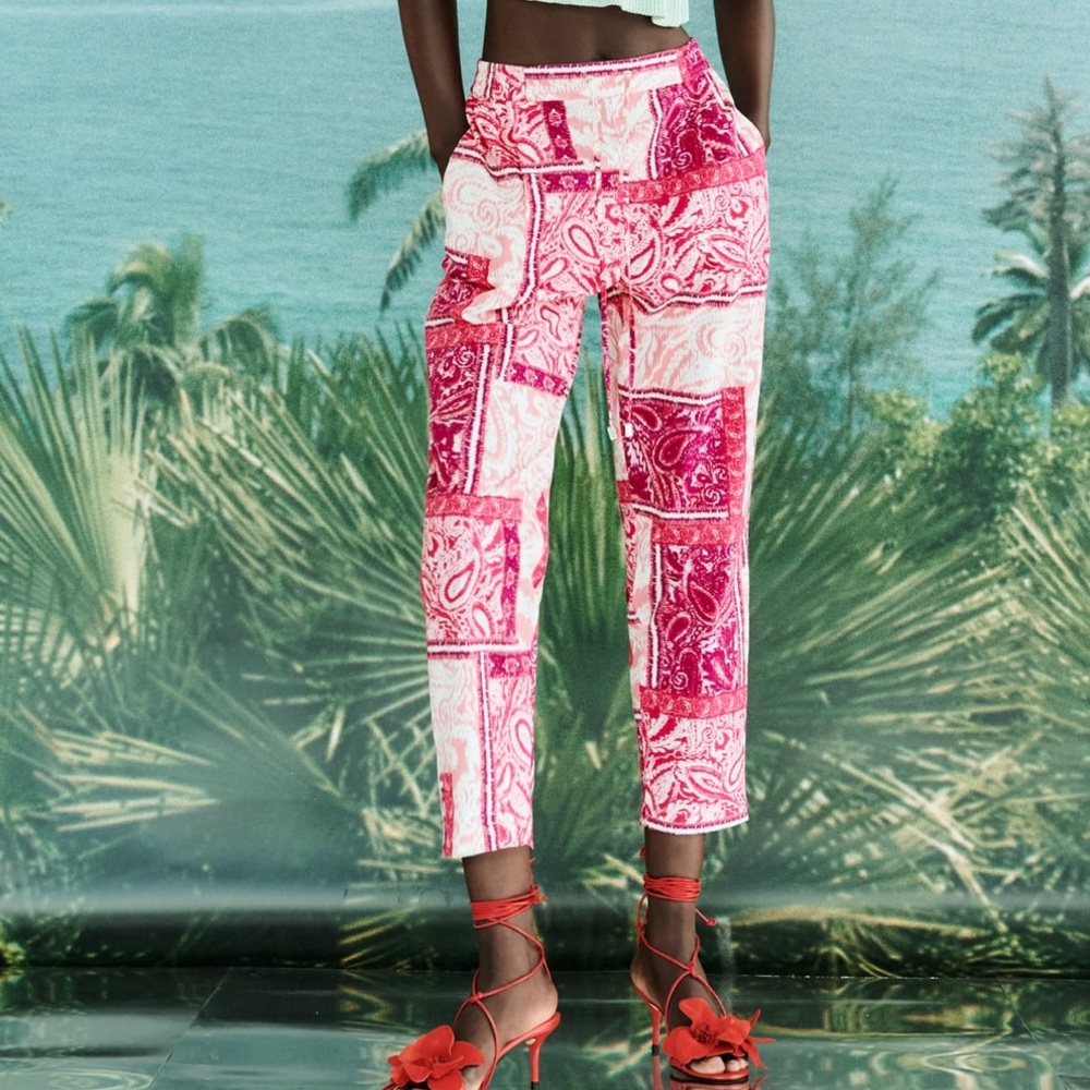 Bandana Printed Pants
